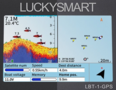 LuckySmart Fishing Sonar LBT-1-GPS